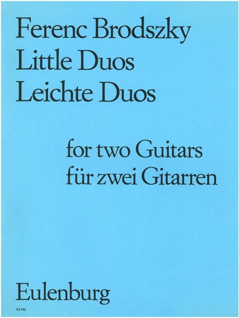 Leichte Duos Für 2 Gitarren